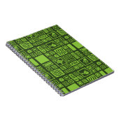 Tiki Pattern Notitieboek (Rechterzijde)