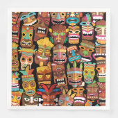 Tiki Pattern Servet (Voorkant)