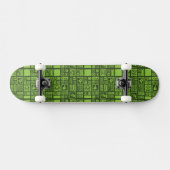 Tiki Pattern Skateboard (Horizontaal)