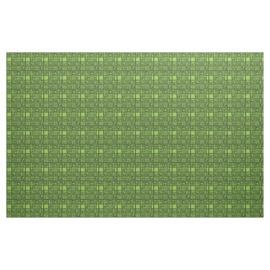 Tiki Pattern Stof (Yard (91,4 cm))