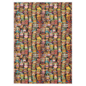 Tiki Pattern Tafelkleed (Voorkant)