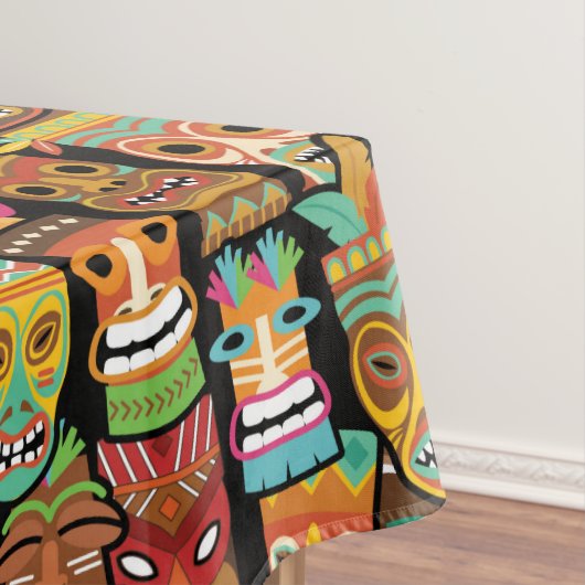 Tiki Pattern Tafelkleed (Voorbeeld)