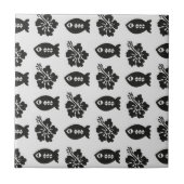 Tiki Pattern Tegeltje (Voorkant)