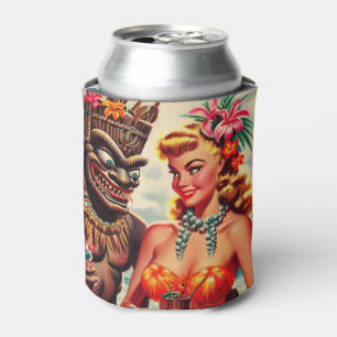 Tiki Pin-up Blikjeskoeler