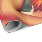  Tiki Pin Up Cadeaupapier (Rol Hoek)