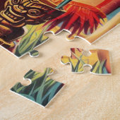 Tiki Pin Up Legpuzzel (Zijkant)