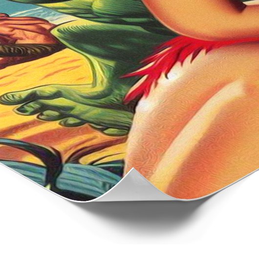 Tiki Pin Up Poster (Hoek)