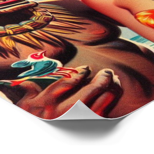  Tiki Pin-up Poster (Hoek)