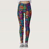 Tiki Pop Mode Leggings (Voorkant)