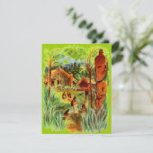 TIKI PTY Tropical Hawaiian Natives INVITATION Kaart (Staand voorkant)