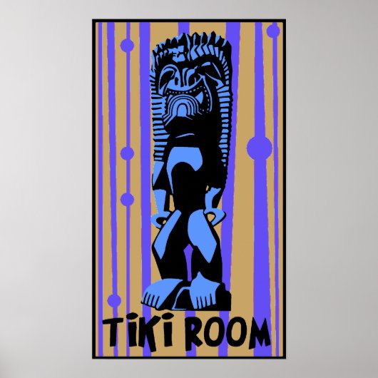 Tiki Room Poster (Voorkant)