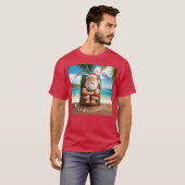 Tiki Santa T-shirt (Voorkant volledig)