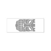 Tiki Sculpture Thunder_Cove Rubberstempel (Afrduk)