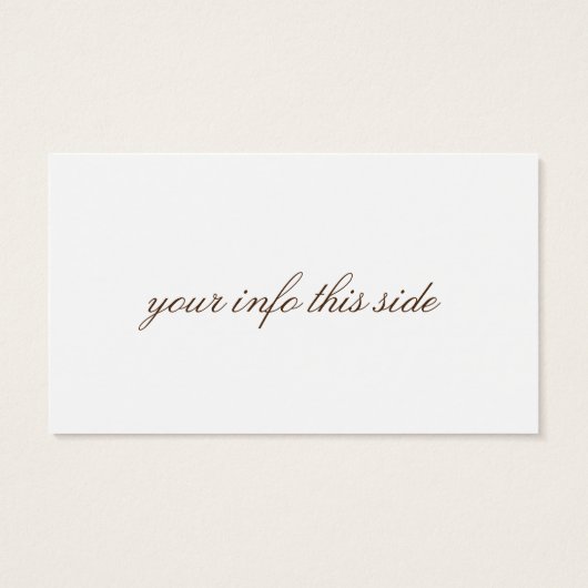 Tiki Sculpture Thunder_Cove Visitekaartje (Achterkant)