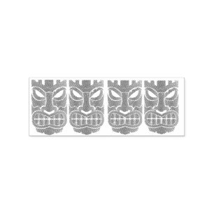 Tiki Sculptures Thunder_Cove Rubberstempel