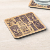 Tiki set Drankjes Onderzetter (Linkerzijde)