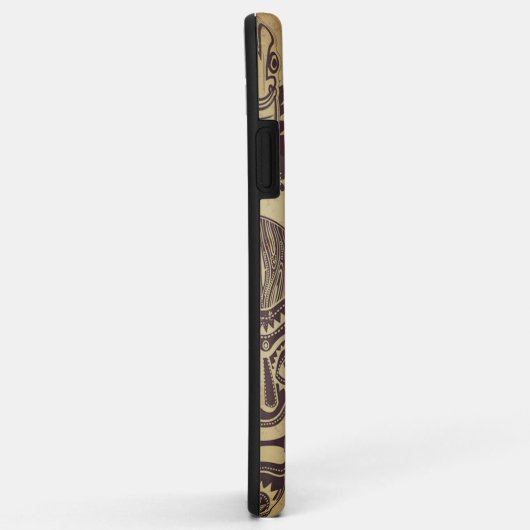 Tiki Set gepersonaliseerd Case-Mate iPhone Case (Achterkant/rechts)