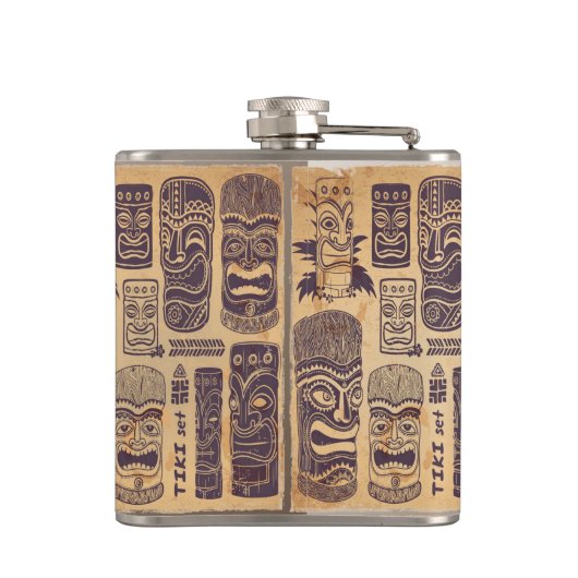  Tiki set Heupfles (Achterkant)