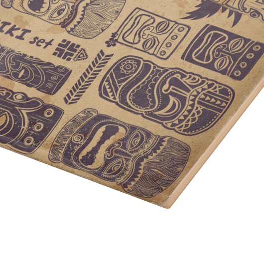  Tiki set Snijplank (Hoek)