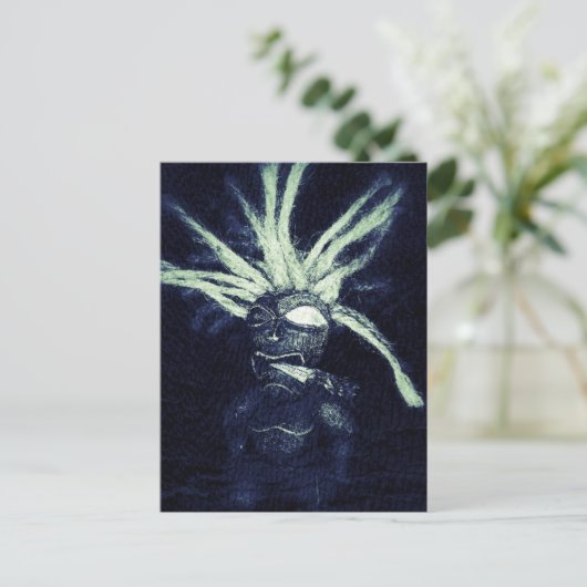 Tiki Smokes Briefkaart (Staand voorkant)