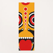 tiki stamkunst yogamat (Voorkant)