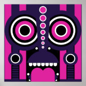 Tiki Stammesmasker Poster (Voorkant)