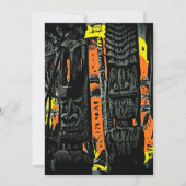  tiki standbeelden - uitnodiging tot zonsopgang (Voorkant)