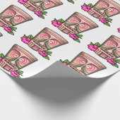 Tiki Statue Cadeaupapier (Hoek)