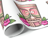 Tiki Statue Cadeaupapier (Rol Hoek)