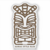 TIKI STICKER (Voorkant)