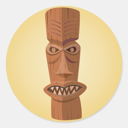 Tiki Sticker (Voorkant)