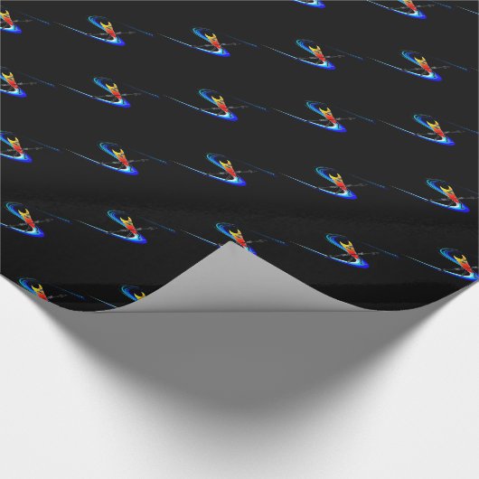 Tiki Surfer Cadeaupapier (Hoek)