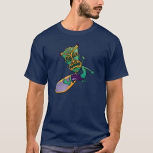 Tiki Surfer guy T-shirt