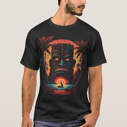 Tiki T-shirt (Voorkant)