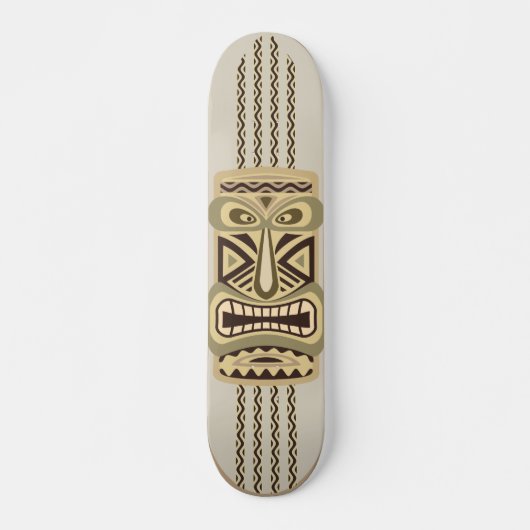Tiki Tan Persoonlijk Skateboard (Voorkant)