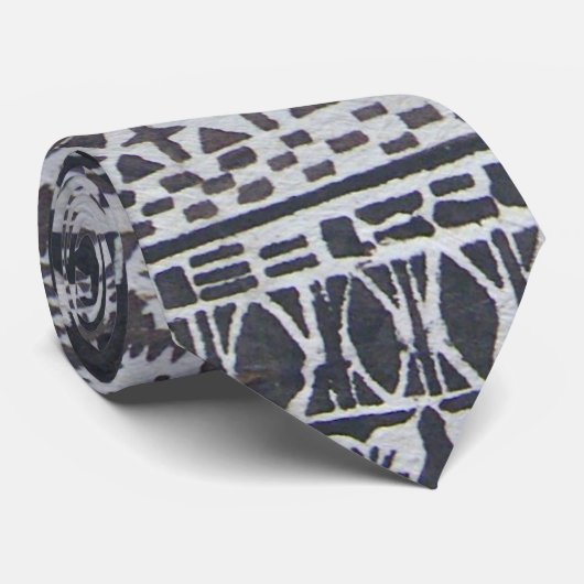 Tiki tapa doek stropdas (Opgerold)