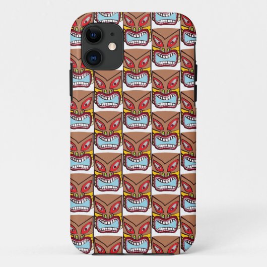 Tiki-telefoonkwestie Case-Mate iPhone Case (Achterkant)