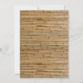 Tiki Theme Hawaiian Bamboo Island vindt Green Blue Kaart (Achterkant)