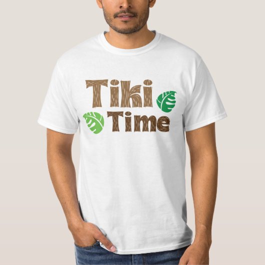 Tiki Tijd T-shirt (Voorkant)