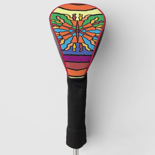 Tiki Tiki Golfheadcover (Voorkant)