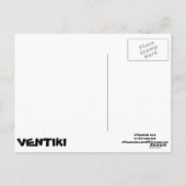 Tiki Time Briefkaart (Achterkant)