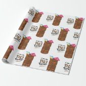 Tiki Time Cadeaupapier (Uitgerold)
