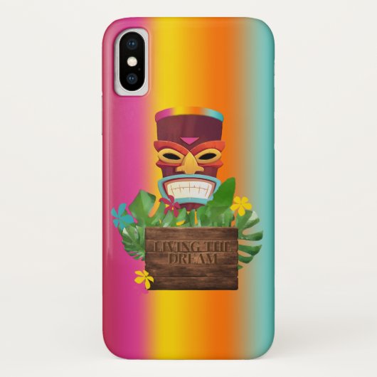 Tiki Time Case-Mate iPhone Case (Achterkant)