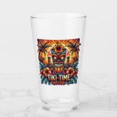 Tiki Time Glass Cup Glas (Voorkant)
