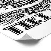 Tiki Time - Hawaiiaanse eiland vibes Poster (Hoek)