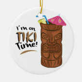 Tiki Time Keramisch Ornament (Voorkant)
