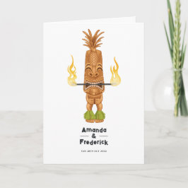 Tiki Time Luau Zomer Strand Bruiloft Programma