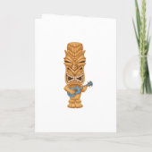 Tiki Time Luau Zomer Strand Huwelijk Programma (Achterkant)