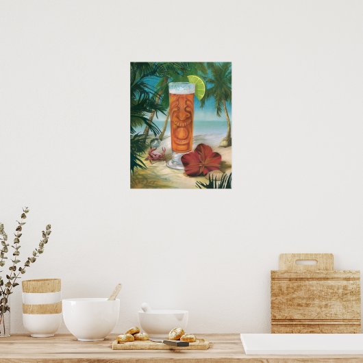 Tiki Time Poster (Keuken)