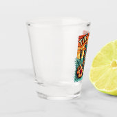 Tiki Time Shot Glass –  Tropisch Barware Glas (Links)